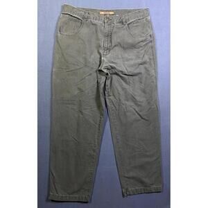 Vintage Columbia River Lodge Olive Green Hunting Shooting Pants Men's 38 37x30.5